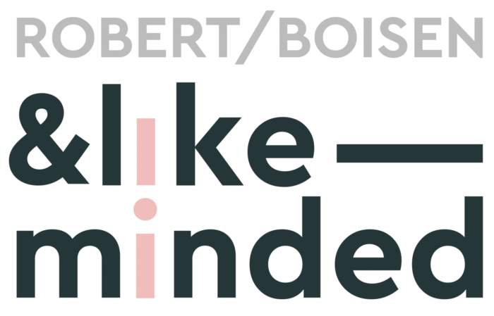 Robert/Boisen & Like-minded logo